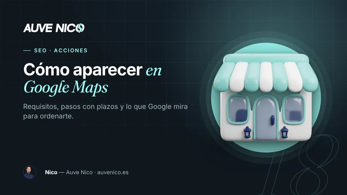 Article cover: How to appear on Google Maps with your business, step by step