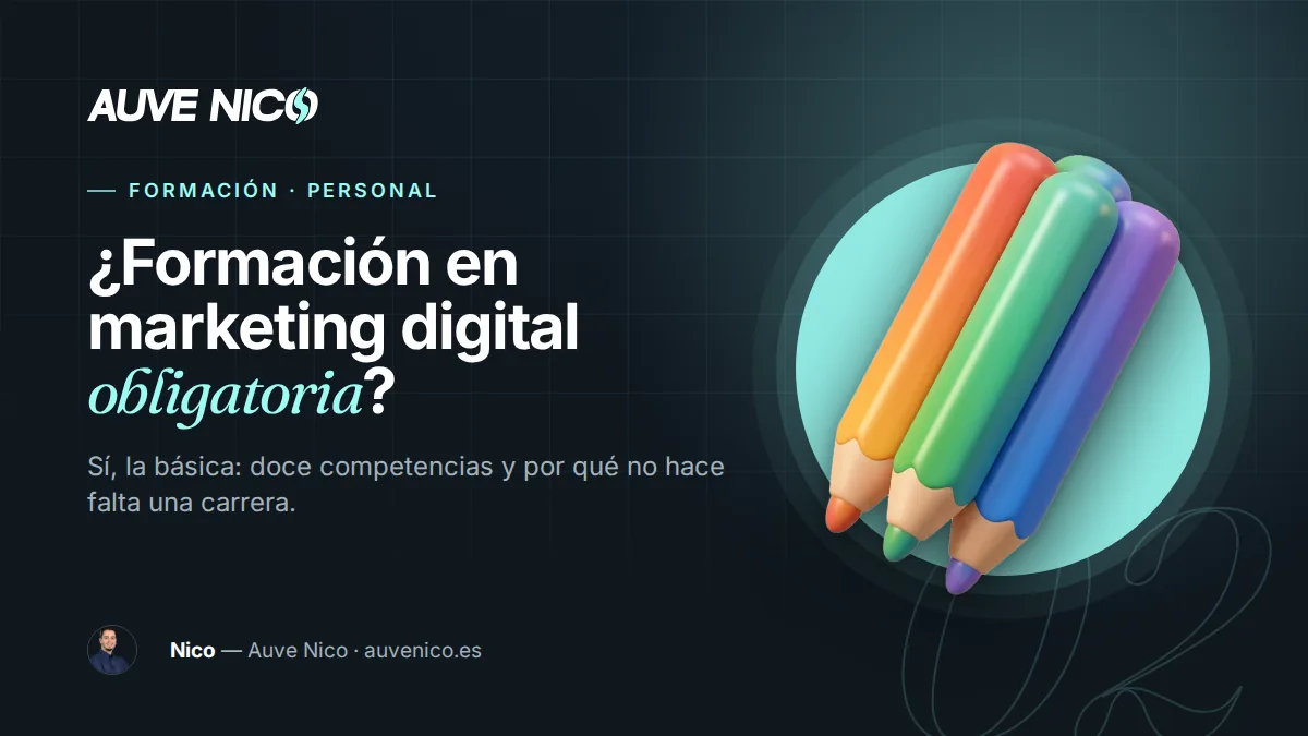 ¿Debería ser la formación en marketing digital obligatoria?