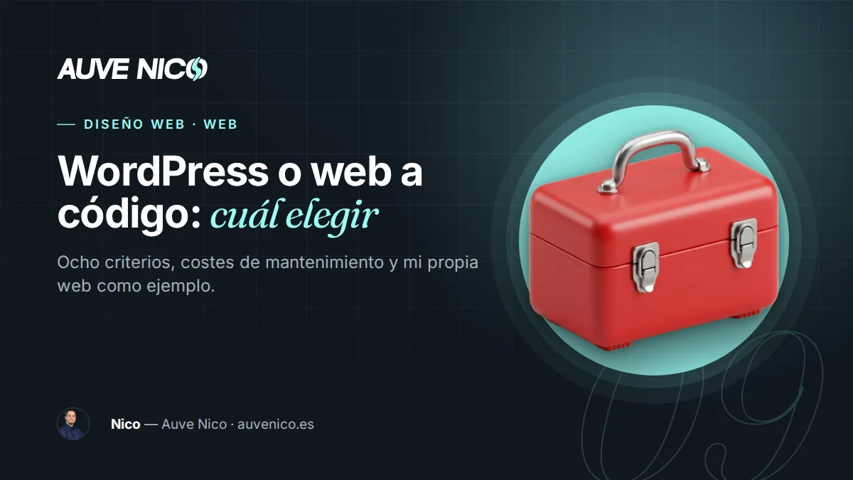 WordPress o web a código: cuál elegir para tu negocio