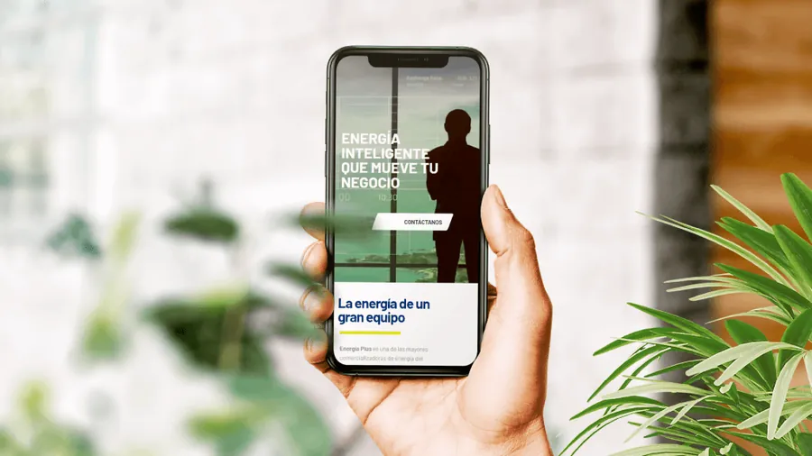 Diseño web + SEO para Energía Plus — Auve Nico